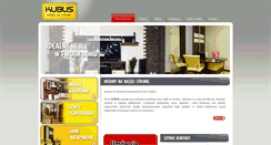 Desktop Screenshot of kubus-meble.pl